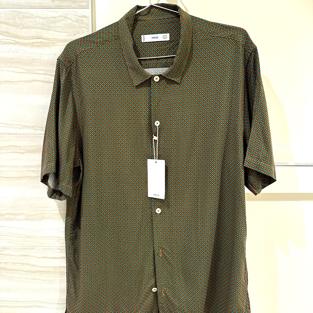 BRAND NEW - MANGO MEN SUMMER SHIRT